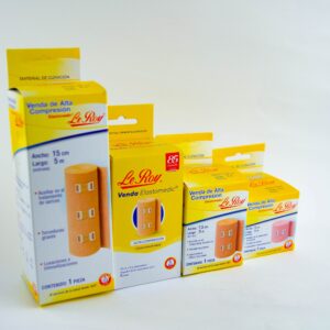 Variedad de vendaje de alta compresión marca LeRoy