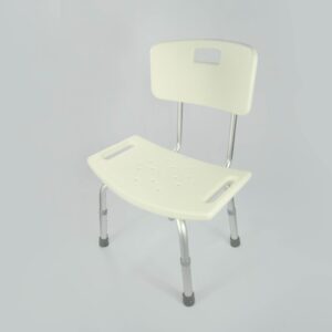 Silla para ducha con y sin respaldo